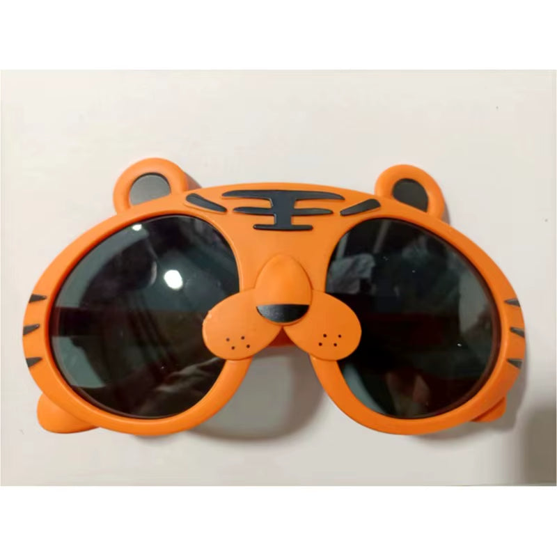 Trend Children Cartoon Sunglasses Boys Girls Panda Shaped Polarized Sun Glasses Kids UV Protection Children'S Birthday Gift Toys