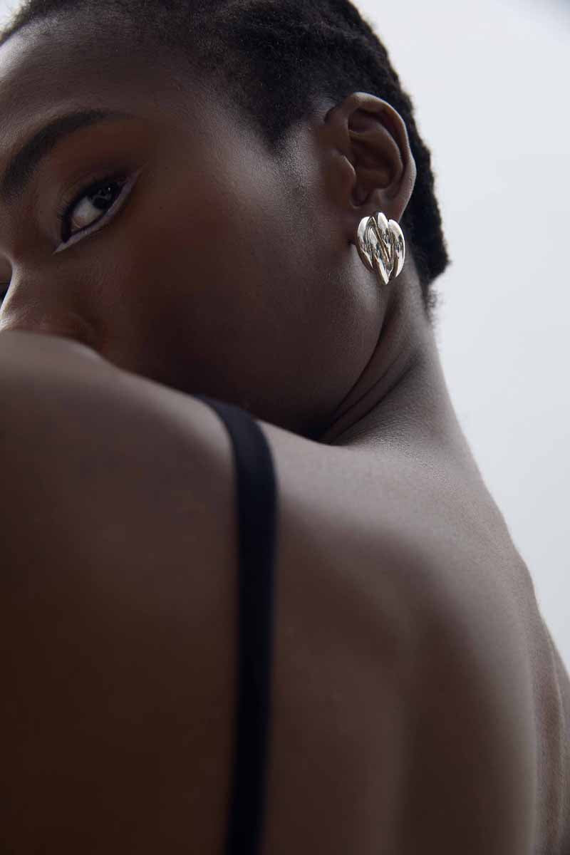 Vintage Chunky Gold Hoop Earrings – Twisted Bold Statement Jewelry for Women