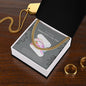 Happy Father's Day, Cuban Link Chain, polished stainless steel or 14K yellow gold