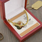 14K gold Cuban Link Chain necklace for Father's Day gift