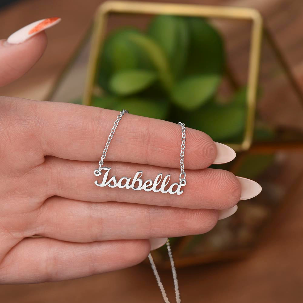 ๐ Just for You, A Personalized Name Necklace from Panda Jewelry Store