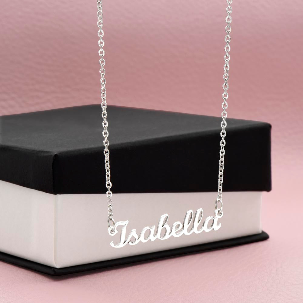 ๐ Just for You, A Personalized Name Necklace from Panda Jewelry Store