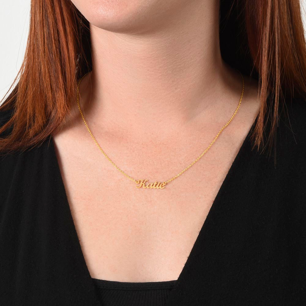 ๐ Just for You, A Personalized Name Necklace from Panda Jewelry Store
