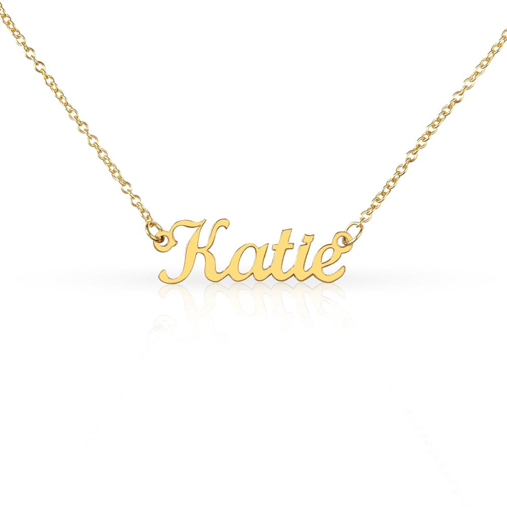 ๐ Just for You, A Personalized Name Necklace from Panda Jewelry Store