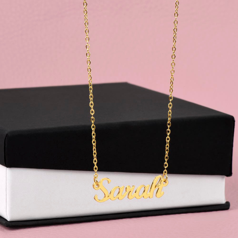 ๐ Just for You, A Personalized Name Necklace from Panda Jewelry Store