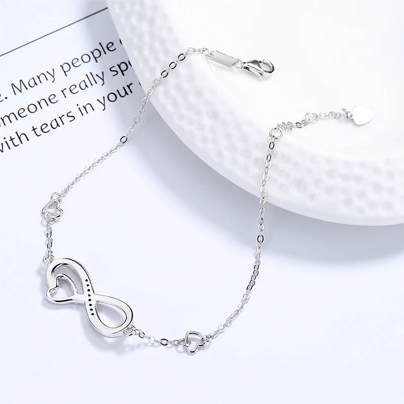 Infinite Affection Heart Bracelet