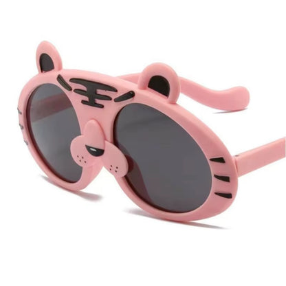 Trend Children Cartoon Sunglasses Boys Girls Panda Shaped Polarized Sun Glasses Kids UV Protection Children'S Birthday Gift Toys