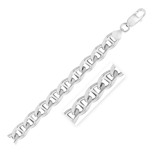 925 sterling silver mariner chain.
