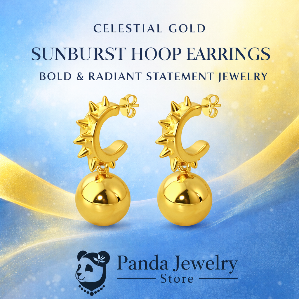 🍒Fashion Jewelry Chunky Electroforming Hollow Light Large Round Ball 999 Sterling Silver Statement  Stud  Earrings