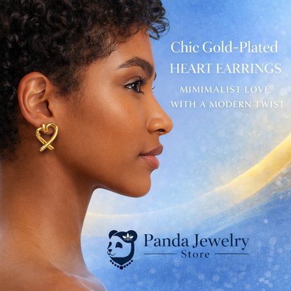 🍎Honeymoon Hollow Heart 999 Sterling Silver Romantic Fine Jewelry Women’s Stud Earrings