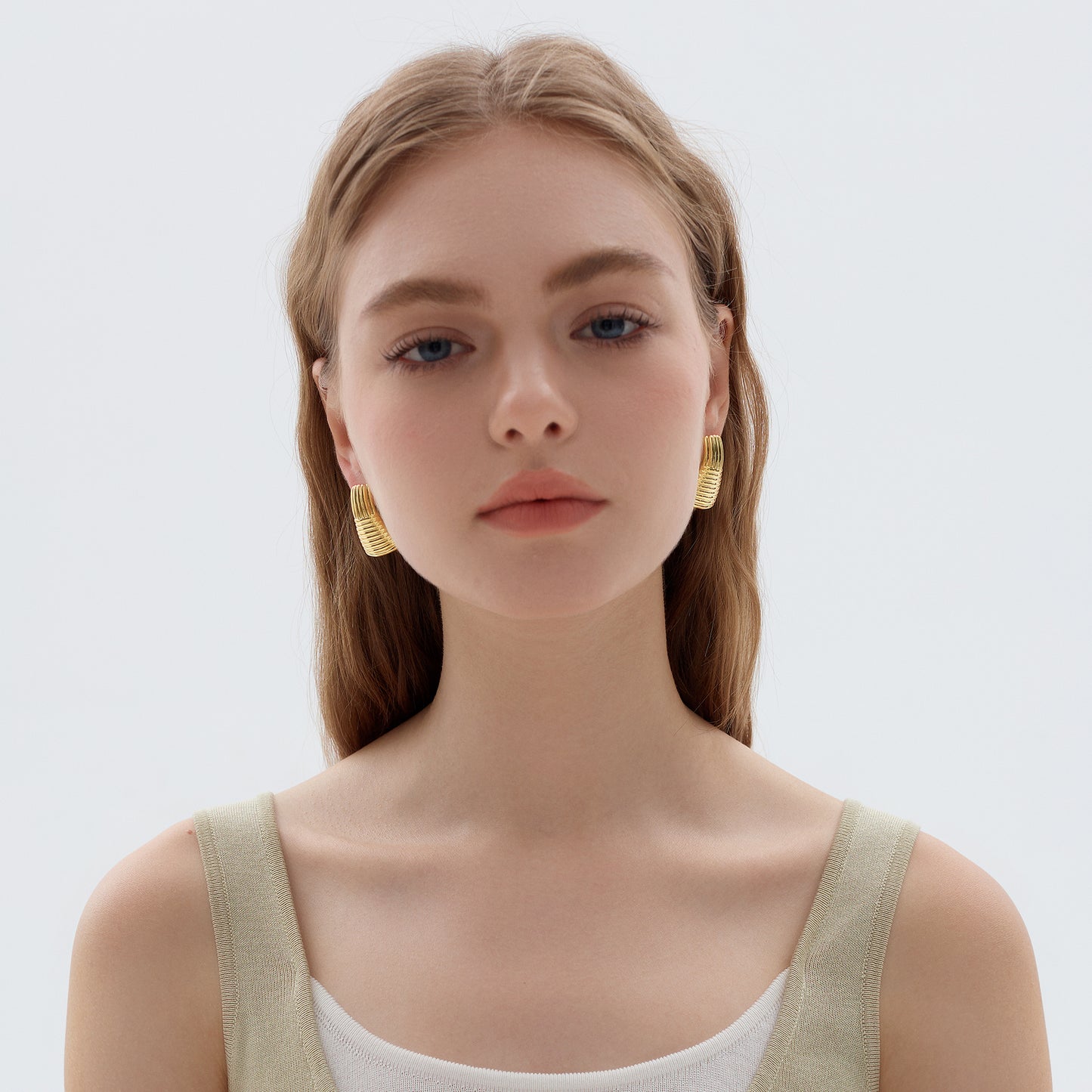 🌟Exaggerated Chunky Electroforming Hollow Large Statement Fashion Jewelry Geometry 999 Sterling Silver Stud Earrings