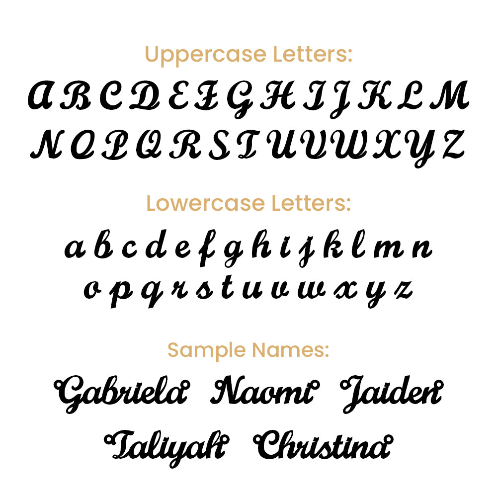 Custom Name Necklace with Birthstone