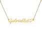 🎁 Just for You! A Heart Name Necklace