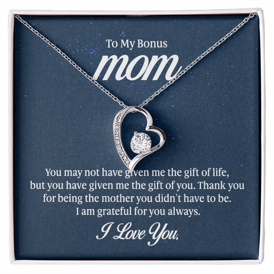 To my mom - you may not have given me the gift of life