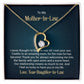 To My Mother-In-Law | Heartfelt Necklace Gift from Daughter-In-Law