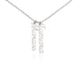 Personalized Vertical Names Necklace - Customized Gift for Her