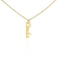 Personalized Vertical Names Necklace - Customized Gift for Her