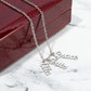 Personalized Vertical Names Necklace - Customized Gift for Her
