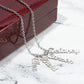 Personalized Vertical Names Necklace - Customized Gift for Her