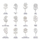 🎁Just for You! A Birth Month Flower Name Necklace