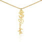 🎁Just for You! A Birth Month Flower Name Necklace