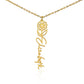 🎁Just for You! A Birth Month Flower Name Necklace