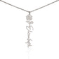🎁Just for You! A Birth Month Flower Name Necklace