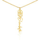 🎁Just for You! A Birth Month Flower Name Necklace