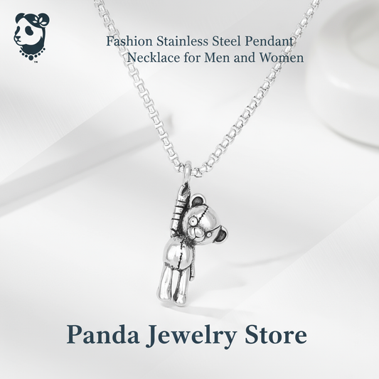 Fashion Stainless Steel Pendant Necklace Banner