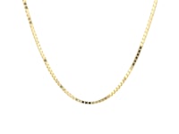 🍒18k Yellow Gold Classic Box Chain (1.40 mm)