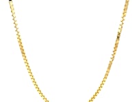 🌟14K Yellow Gold Classic Box Chain (1.7 mm)