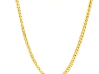 ✨14k Yellow Solid Gold Diamond Cut Round Franco Chain (2.70 mm)