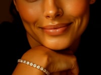 💚Lab Grown Round Diamond Tennis Bracelet in 14k Yellow Gold(10 cctw F/G  VS2/SI1)